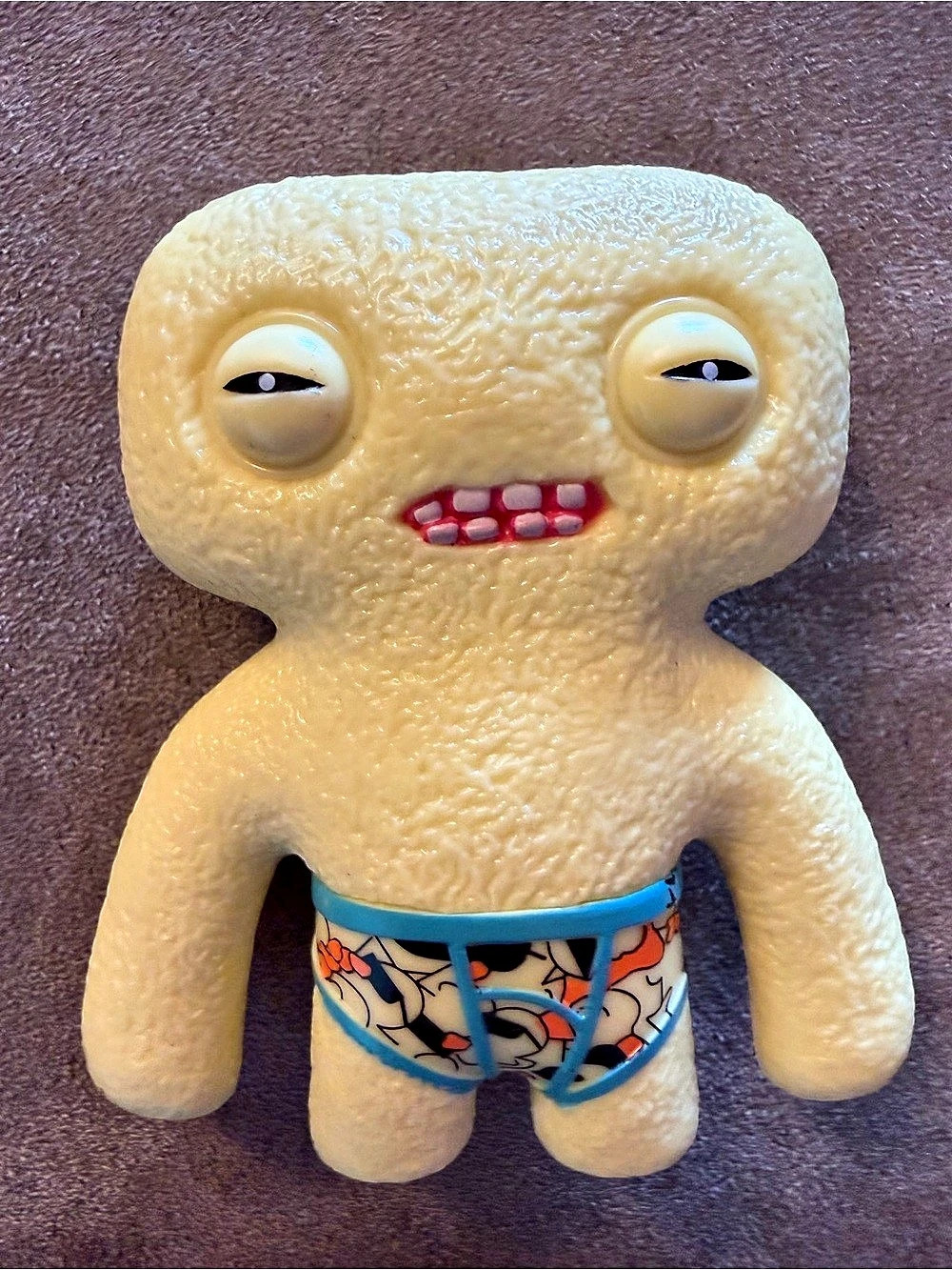 Fuggler Squidge Budgie Edition Yellow Character Figure
